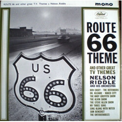 Nelson Riddle And His Orchestra Route 66 And Other T.V. Themes Vinyl LP USED