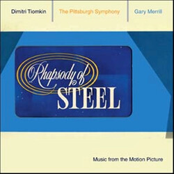 Dimitri Tiomkin / The Pittsburgh Symphony Orchestra / Gary Merrill Rhapsody Of Steel Vinyl LP USED