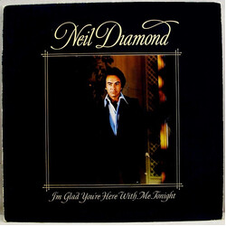 Neil Diamond I'm Glad You're Here With Me Tonight Vinyl LP USED