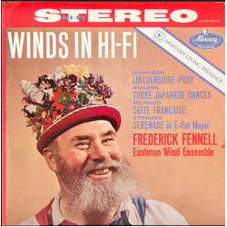 Frederick Fennell / Eastman Wind Ensemble / Percy Grainger / Bernard Rogers (2) / Darius Milhaud / Richard Strauss Winds In Hi-Fi Vinyl LP USED