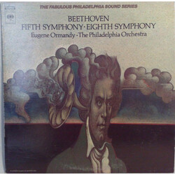 Ludwig Van Beethoven / Eugene Ormandy / The Philadelphia Orchestra Fifth Symphony • Eighth Symphony Vinyl LP USED