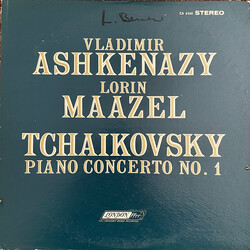 Vladimir Ashkenazy / Lorin Maazel / Pyotr Ilyich Tchaikovsky Piano Concerto No.1 Vinyl LP USED