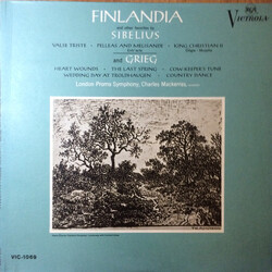 Jean Sibelius / Edvard Grieg / The London Proms Symphony Orchestra / Sir Charles Mackerras Finlandia And Other Favorites By Sibelius And Grieg Vinyl L