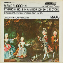Felix Mendelssohn-Bartholdy / The London Symphony Orchestra / Peter Maag Symphony No. 3 In A Minor (Op. 56) ("Scotch") / The Hebrides Overture (Fingal