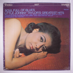 Little Johnny Taylor Soul Full Of Blues, Little Johnny Taylor's Greatest Hits Vinyl LP USED