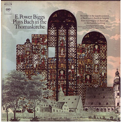E. Power Biggs E. Power Biggs Plays Bach In The Thomaskirche Vinyl LP USED