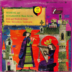 Elena Polonska / Guy Durand / Roger Cotte Medieval And Renaissance Music For The Irish And Medieval Harps, Vièle, Recorders And Tambourin Vinyl LP USE