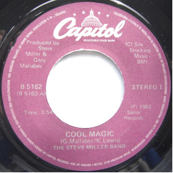 Steve Miller Band Cool Magic Vinyl 7" USED