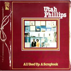Utah Phillips All Used Up: A Scrapbook Vinyl LP USED