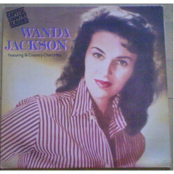 Wanda Jackson Featuring 16 Country Chart Hits Vinyl LP USED