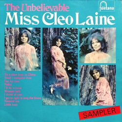 Cleo Laine The Unbelievable Vinyl LP USED