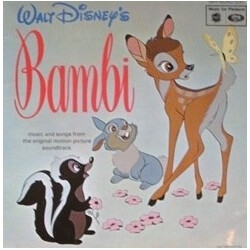 Various Walt Disney's Bambi: Soundtrack Recording Vinyl LP USED