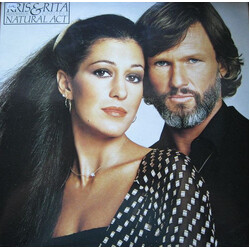 Kris Kristofferson & Rita Coolidge Natural Act Vinyl LP USED