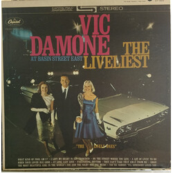 Vic Damone The Liveliest (At Basin Street East) Vinyl LP USED