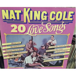Nat King Cole 20 Love Songs Vinyl LP USED