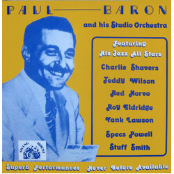 Paul Baron and His Orchestra One Deep Breath Vinyl LP USED