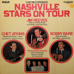 Chet Atkins / Bobby Bare / Jim Reeves / The Anita Kerr Singers Nashville Stars On Tour (Live Recordings) Vinyl LP USED