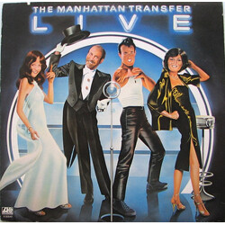 The Manhattan Transfer Live Vinyl LP USED