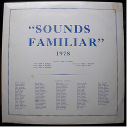 Unknown Artist "Sounds Familiar" 1978 Vinyl LP USED