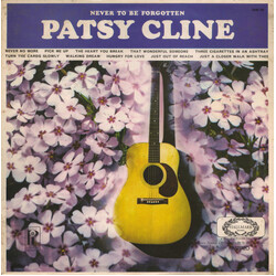 Patsy Cline Never To Be Forgotten Vinyl LP USED
