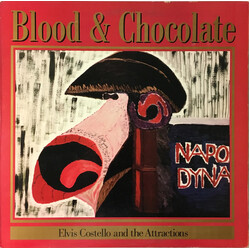 Elvis Costello & The Attractions Blood & Chocolate Vinyl LP USED