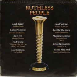 Various Ruthless People: The Original Motion Picture Soundtrack Vinyl LP USED