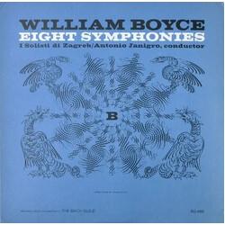 William Boyce / Zagrebački Solisti / Antonio Janigro Eight Symphonies Vinyl LP USED