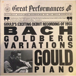 Johann Sebastian Bach / Glenn Gould The Goldberg Variations - Glenn Gould's Debut Recording Of 1955 Vinyl LP USED