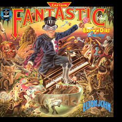 Elton John Captain Fantastic And The Brown Dirt Cowboy Vinyl LP USED