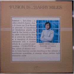 Barry Miles Fusion Is... Vinyl LP USED