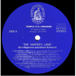 Ann Heymann / Alison Kinnaird The Harper's Land Vinyl LP USED