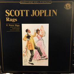 E. Power Biggs / Scott Joplin E. Power Biggs Plays Scott Joplin On The Pedal Harpsichord Vinyl LP USED