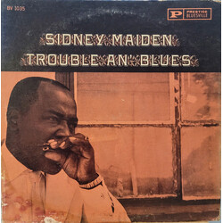 Sidney Maiden Trouble An' Blues Vinyl LP USED