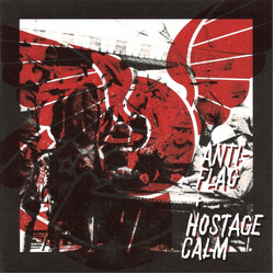 Anti-Flag / Hostage Calm Anti-Flag + Hostage Calm USED VINYL 7INCH 45 RPM SINGLE SIDED ETCHED