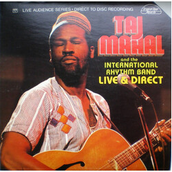 Taj Mahal / The International Rhythm Band Live & Direct Vinyl LP USED