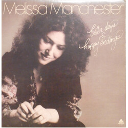 Melissa Manchester Better Days & Happy Endings Vinyl LP USED
