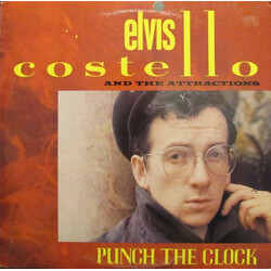 Elvis Costello & The Attractions Punch The Clock Vinyl LP USED