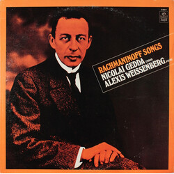 Sergei Vasilyevich Rachmaninoff / Nicolai Gedda / Alexis Weissenberg Songs Vinyl LP USED