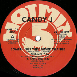 Candy J Somethings They Never Change VINYL 12" USED