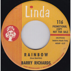 Barry Richards Rainbow / Dream Girl USED VINYL 7INCH 45 RPM PROMO