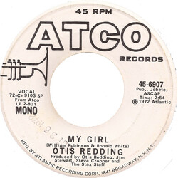 Otis Redding My Girl USED VINYL 7INCH 45 RPM PROMO STEREO MONO