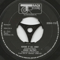 Roger Daltrey Giving It All Away USED VINYL 7INCH 45 RPM SINGLE