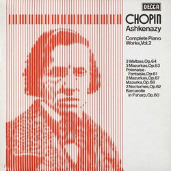 Frédéric Chopin / Vladimir Ashkenazy Complete Piano Works, Vol. 2 Vinyl LP USED