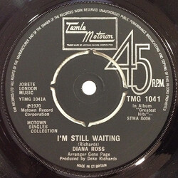 Diana Ross I'm Still Waiting / Touch Me In The Morning VINYL 7" USED