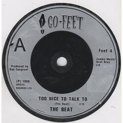 The Beat (2) Too Nice To Talk To USED VINYL 7INCH 45 RPM SINGLE