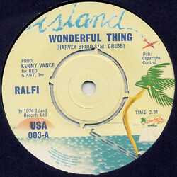 Ralfi Pagan Wonderful Thing / The Gambler USED VINYL 7INCH 45 RPM SINGLE