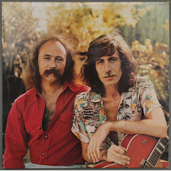 Crosby & Nash Wind On The Water Vinyl LP USED