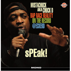 Mista Chuck / Chuck D sPEak! Rap Race Reality On The Record @Eckerd Vinyl LP USED
