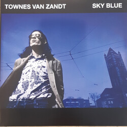 Townes Van Zandt Sky Blue Vinyl LP USED