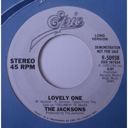 The Jacksons Lovely One Vinyl 7" USED